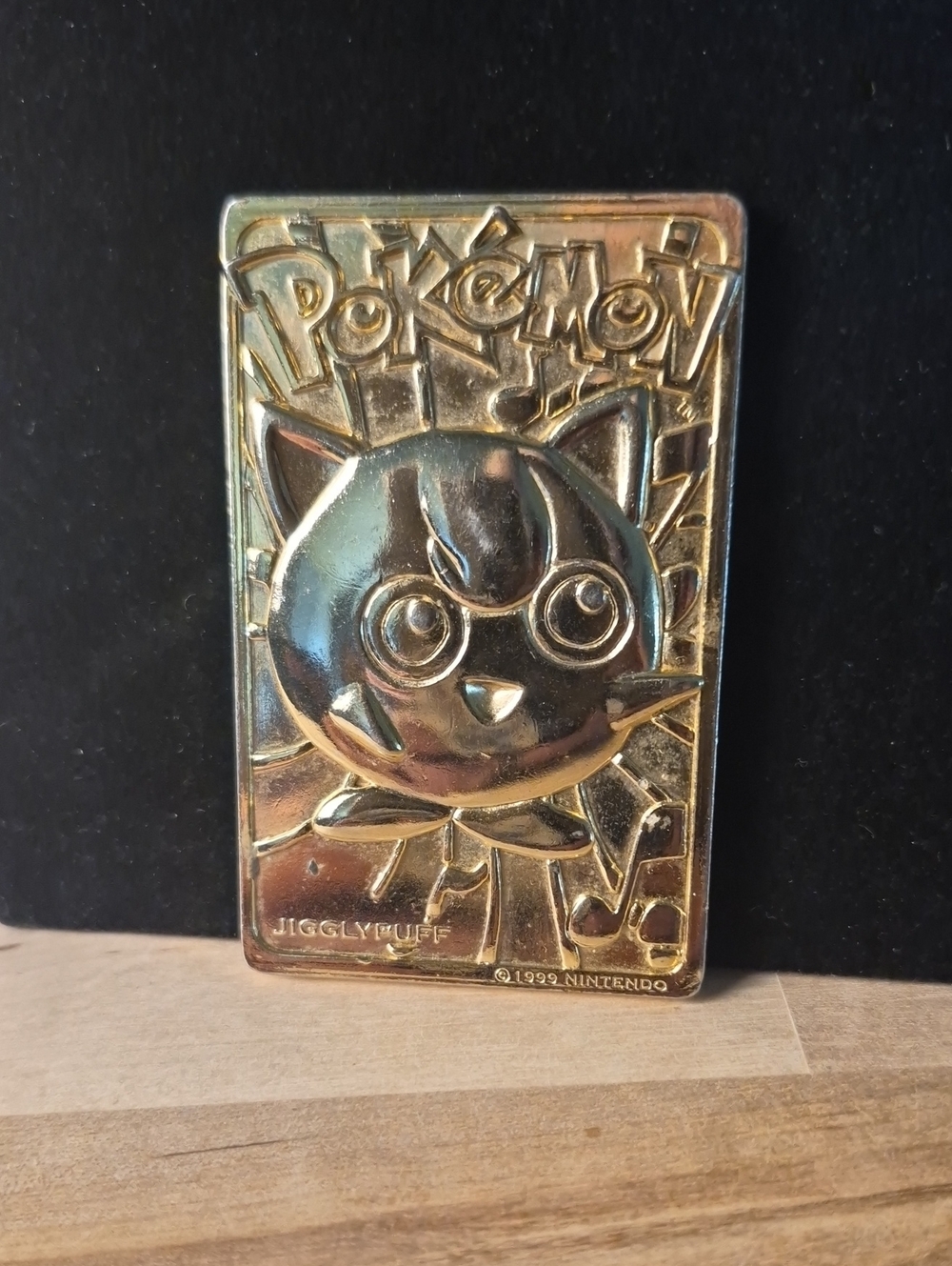 Jigglypuff Collectible Gold Card